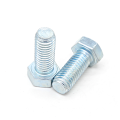 M10*35 mm Carbon Steel Blue White Zin Yellow Zinc Plated Grade 4.8 8.8 10.9 12.9 A325M Hex bolt